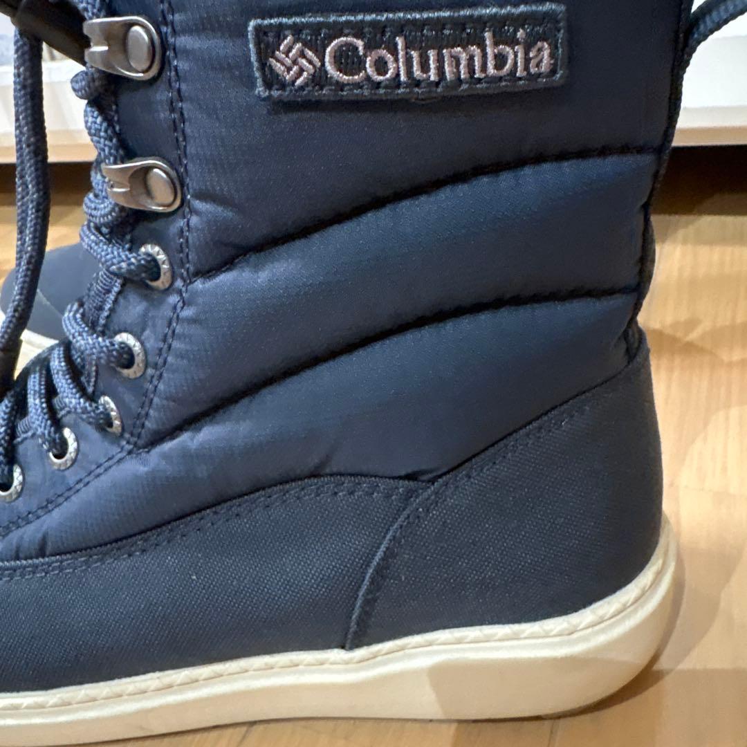 値下げ美品　Columbia スノーブーツ ネイビー