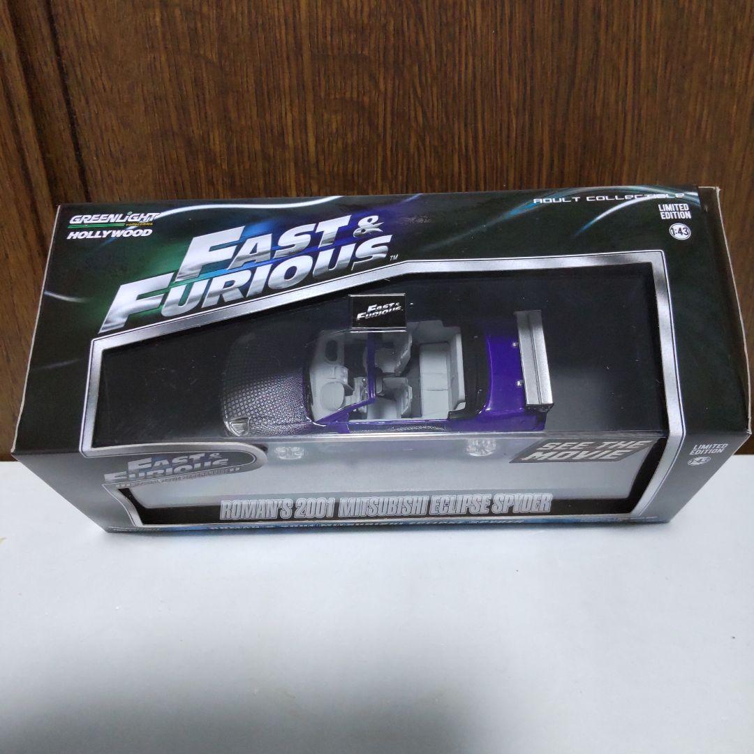 三菱 エクリプス スパイダー ワイルドスピード 1/43 グリーンライト