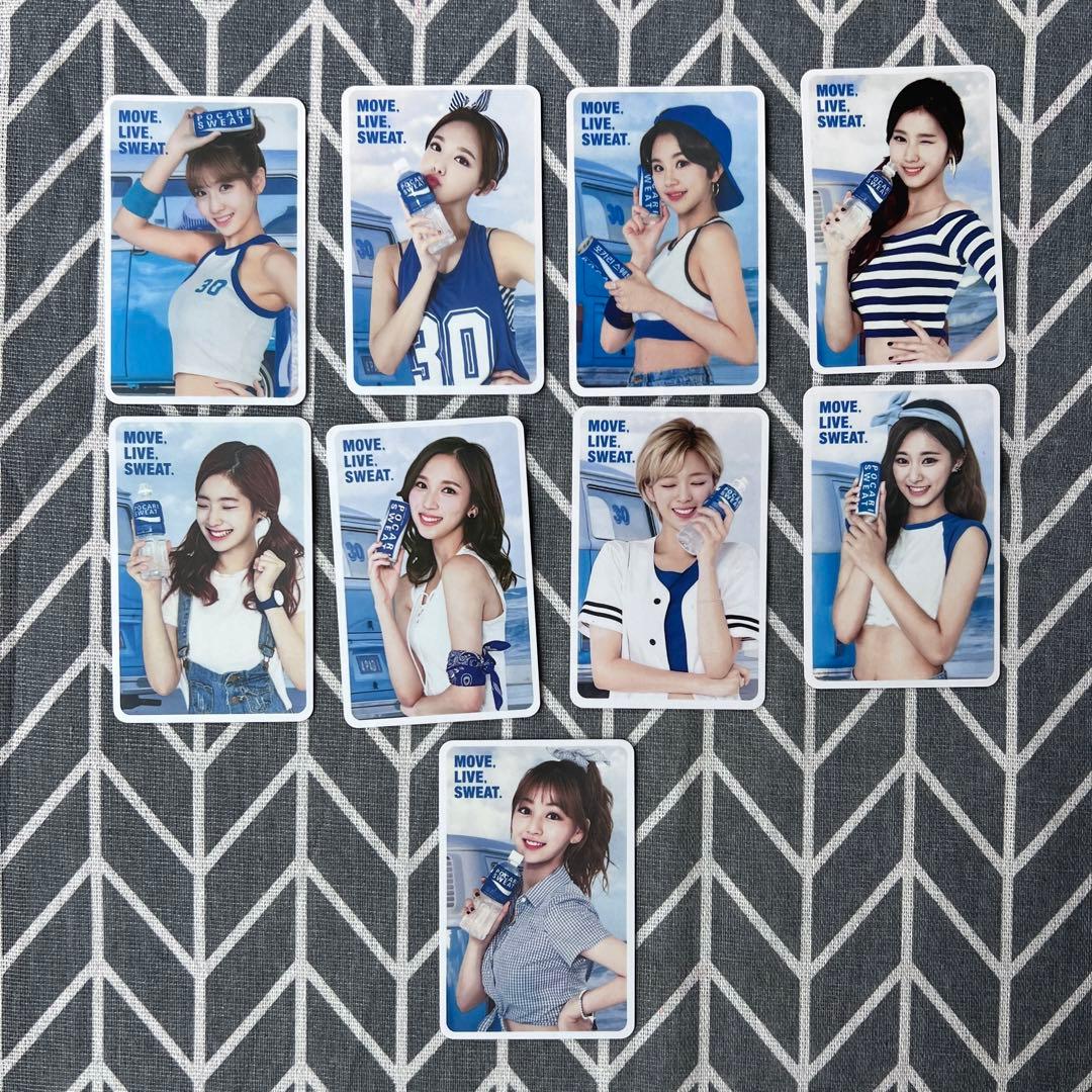 TWIC ポカリ 韓国 全員 セット トレカ 9枚