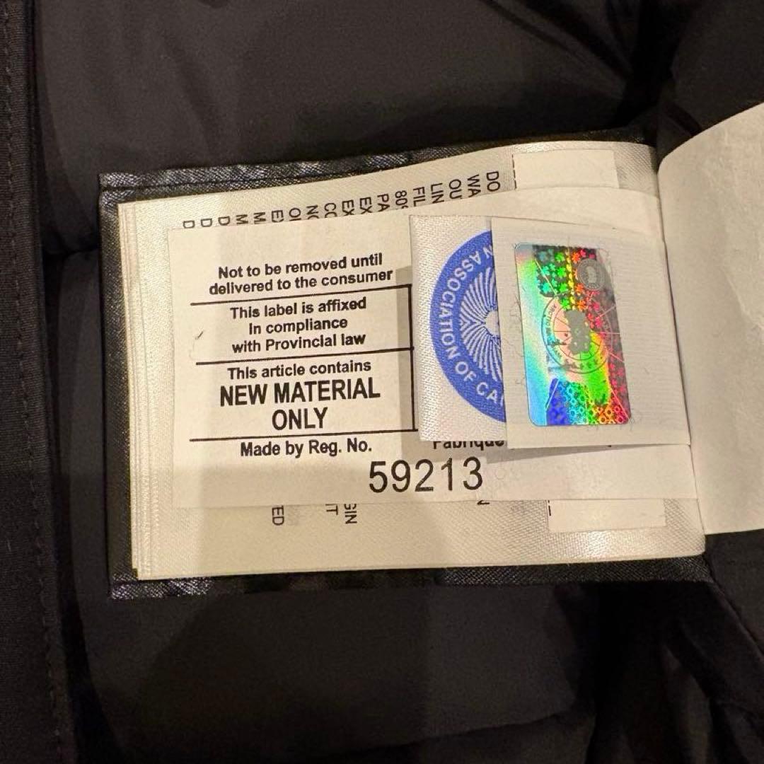 極美品  カナダグース ダウンベスト ブラック レディース