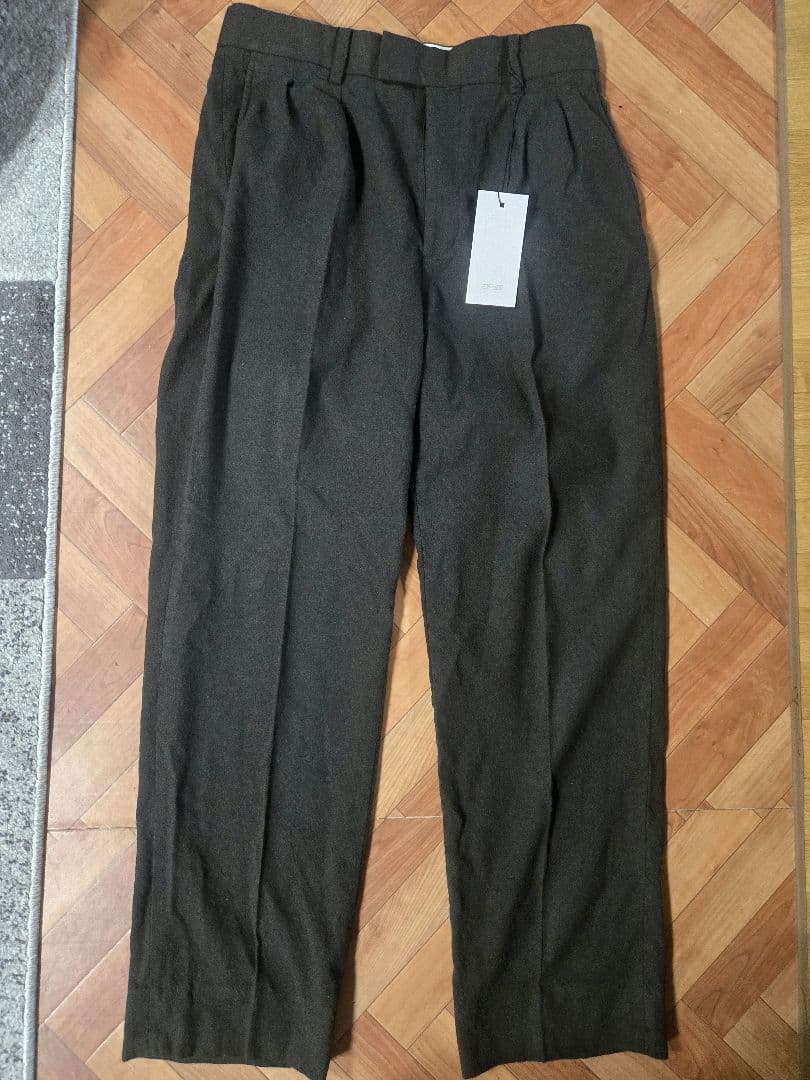 パンツ A.PRESSE 22FW Wide Tapered Trousers