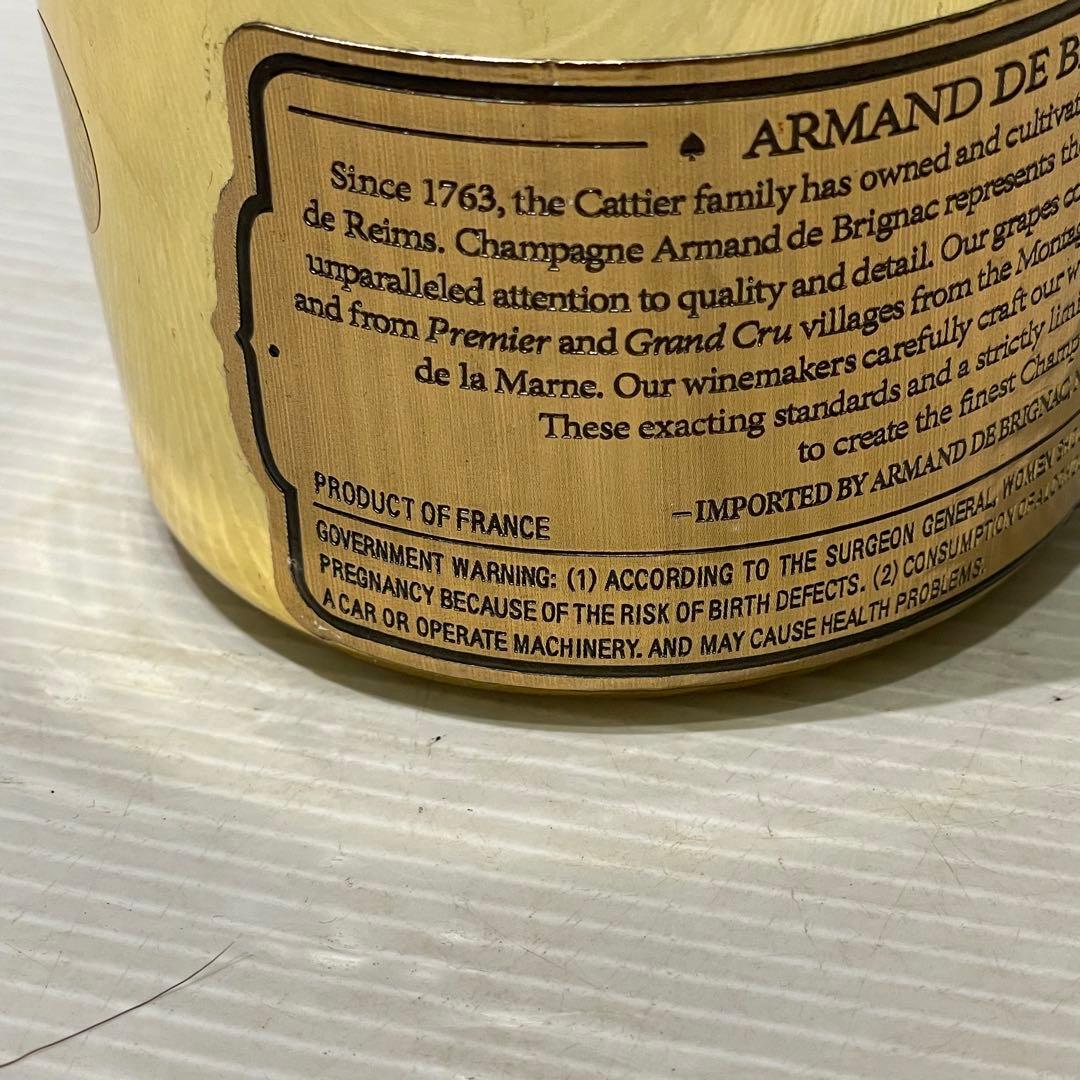 未開封　希少　アルマンド　ブリニャック　ゴールド　シャンパン