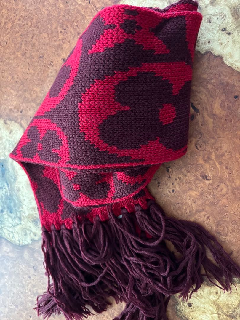 ※お値下げ中※LOUIS VUITTON マフラー　赤