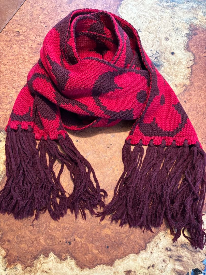 ※お値下げ中※LOUIS VUITTON マフラー　赤