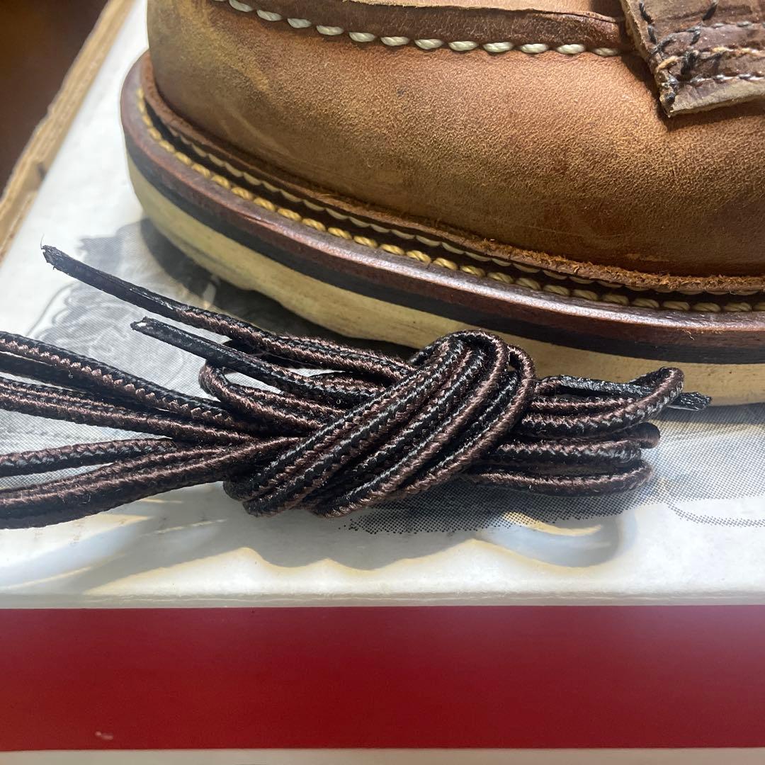 RED WING SHOES ブラウンミッドカットブーツ