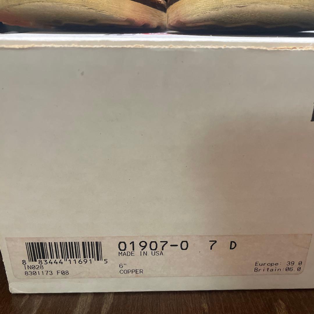 RED WING SHOES ブラウンミッドカットブーツ