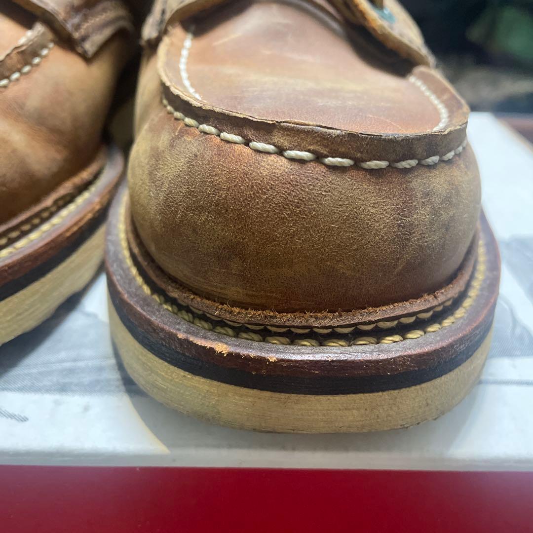 RED WING SHOES ブラウンミッドカットブーツ