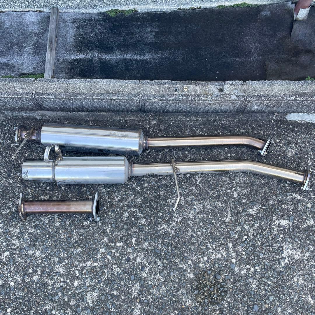 Rein hard ラインハルト GX100 マークII 砲弾マフラー 中間あり