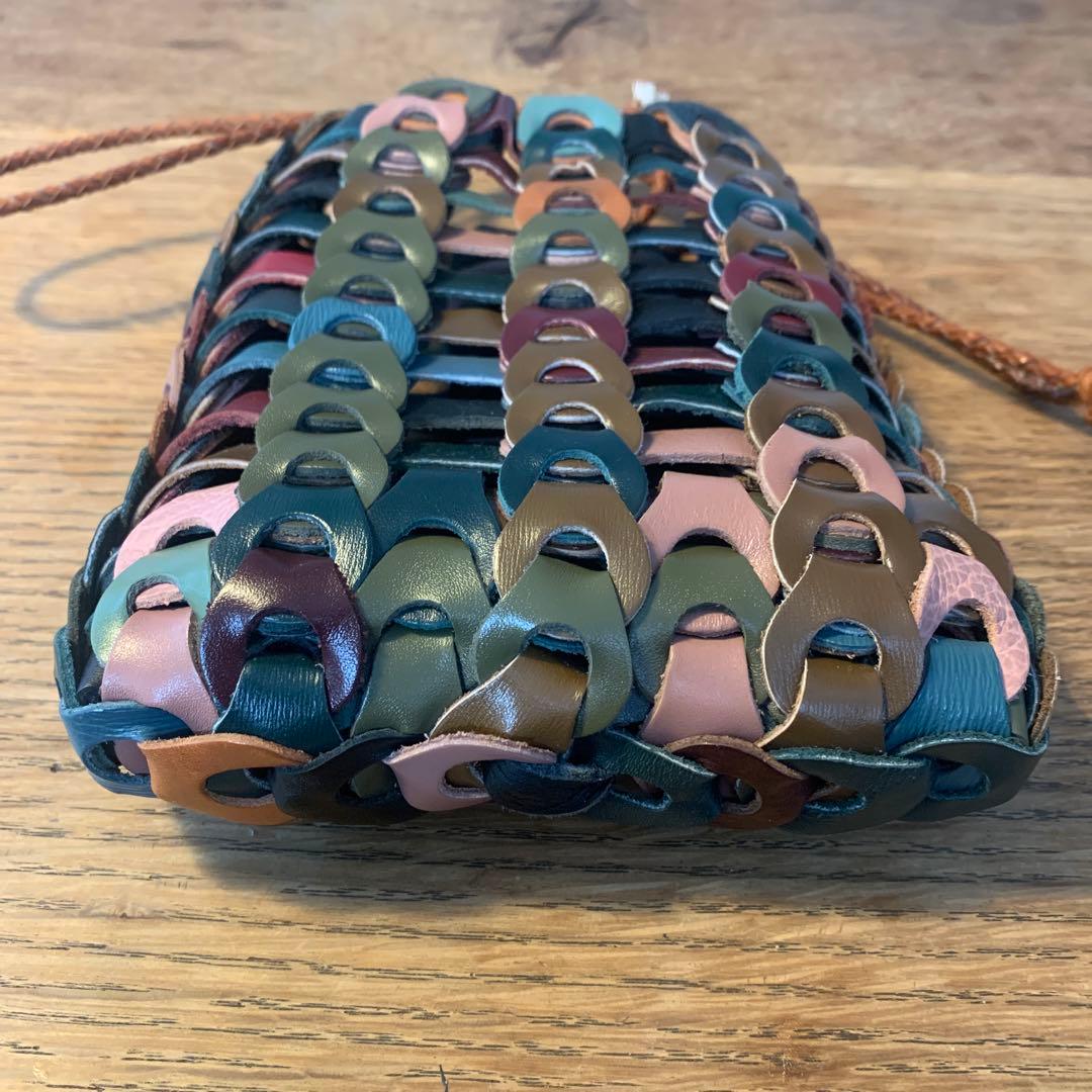 il micio イルミーチョ　BOHO 巾着　バッグ　マルチカラー