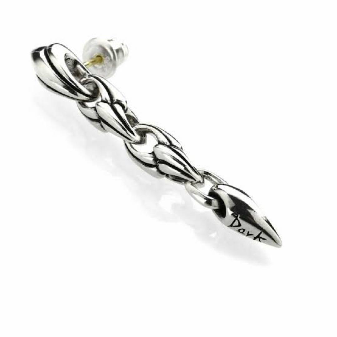 正規品　bloody mary ピアス　シルバー925 ダーク　箱、鑑定書付き