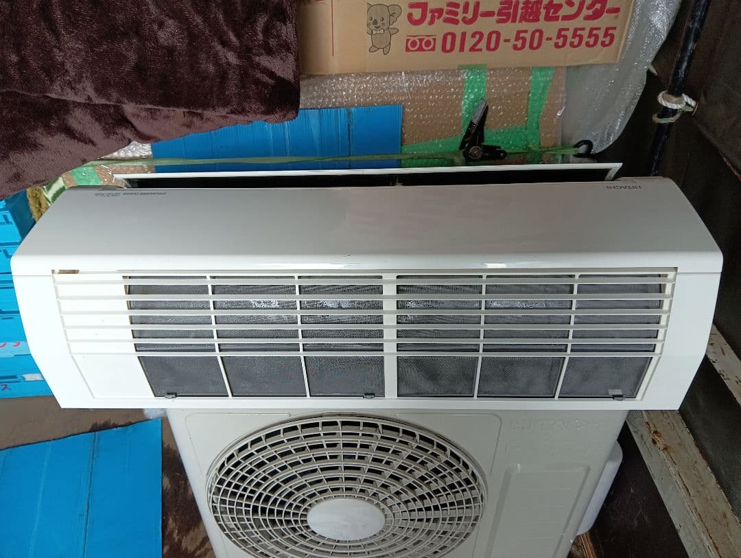 日立・ルームエアコン・白くまくんDBKシリーズ6畳用・RAS-DBK22J-W①