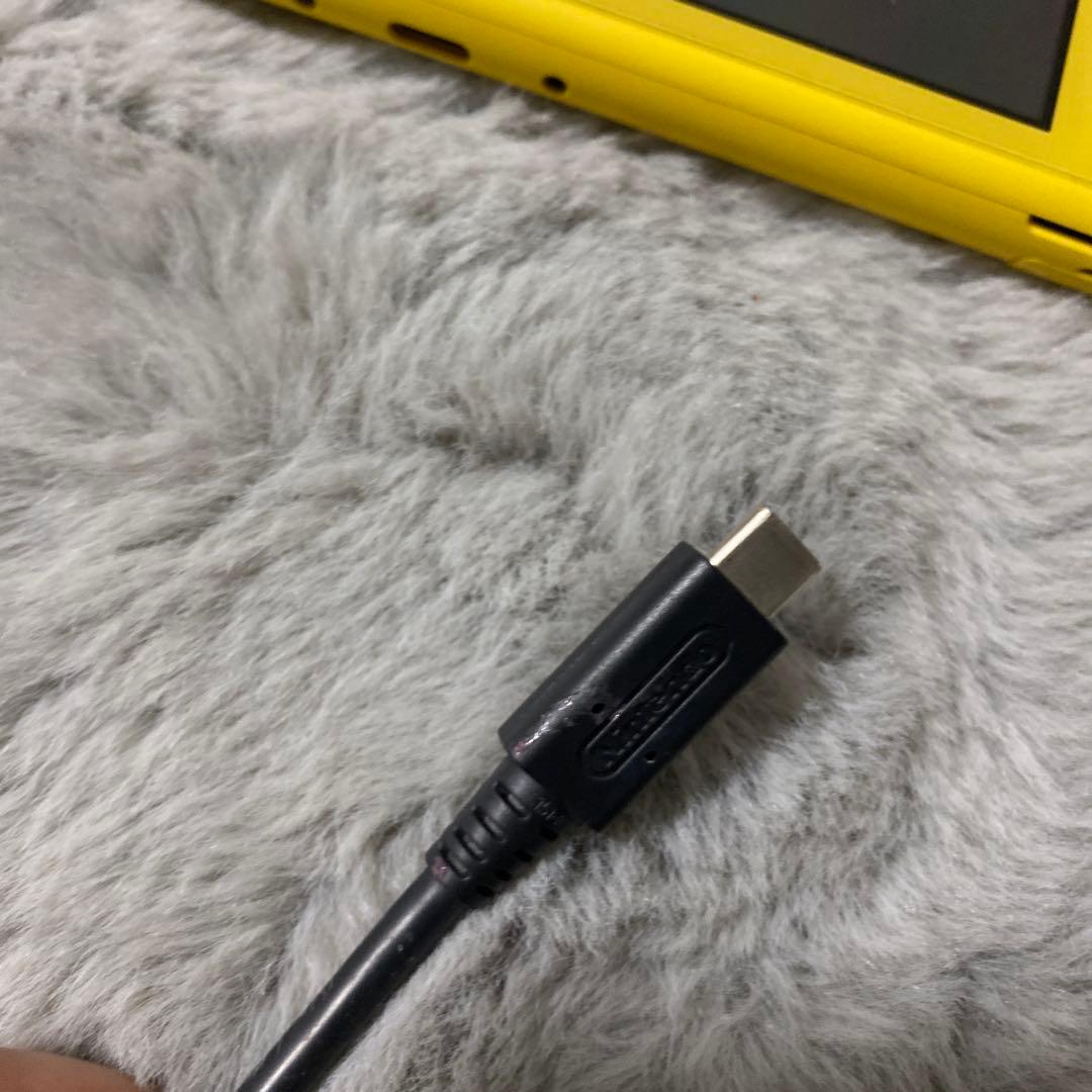 【ジャンク】Switchライト本体 イエロー