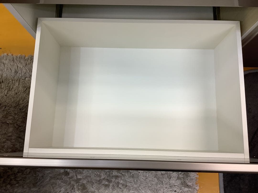 ニトリ キッチンカウンター アルミナ2 100CT SI（シルバー）