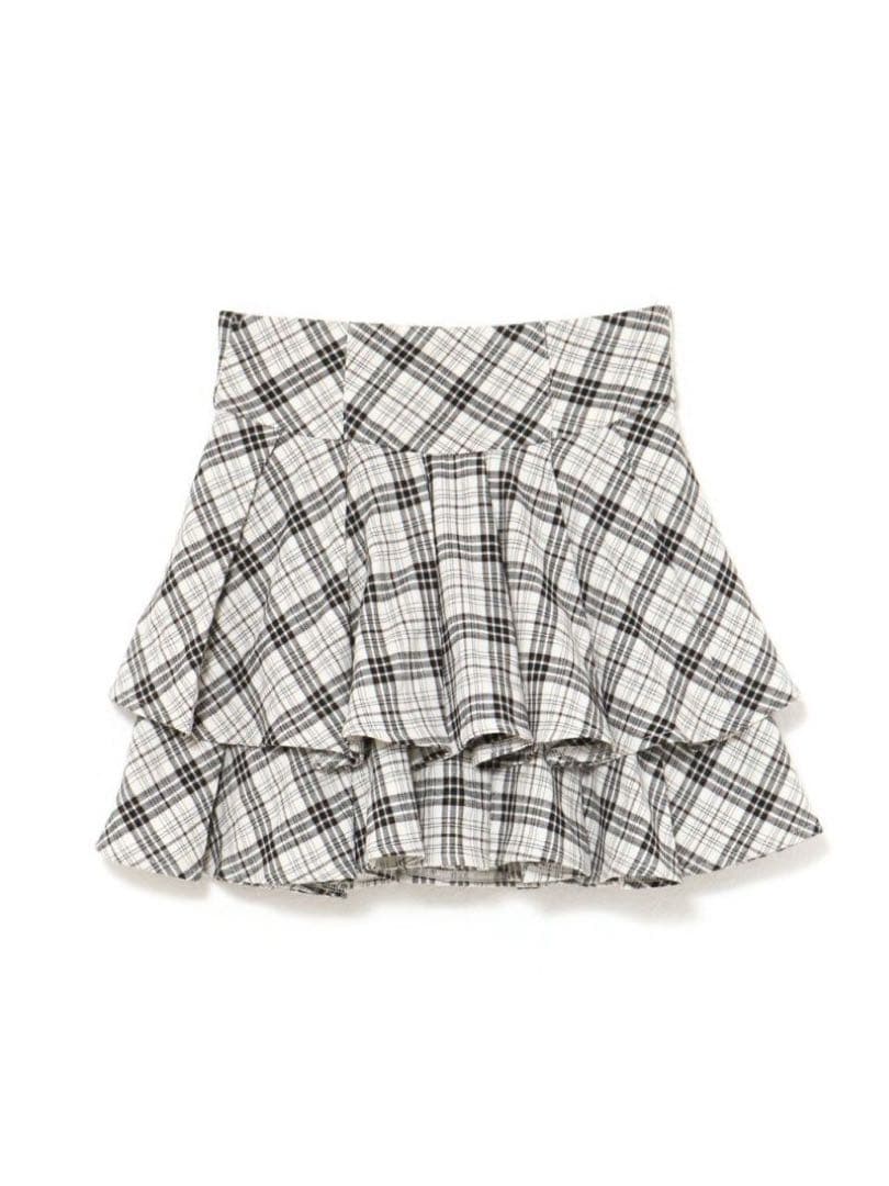 プリーツスカパン ホワイト　Mサイズ　bubbles