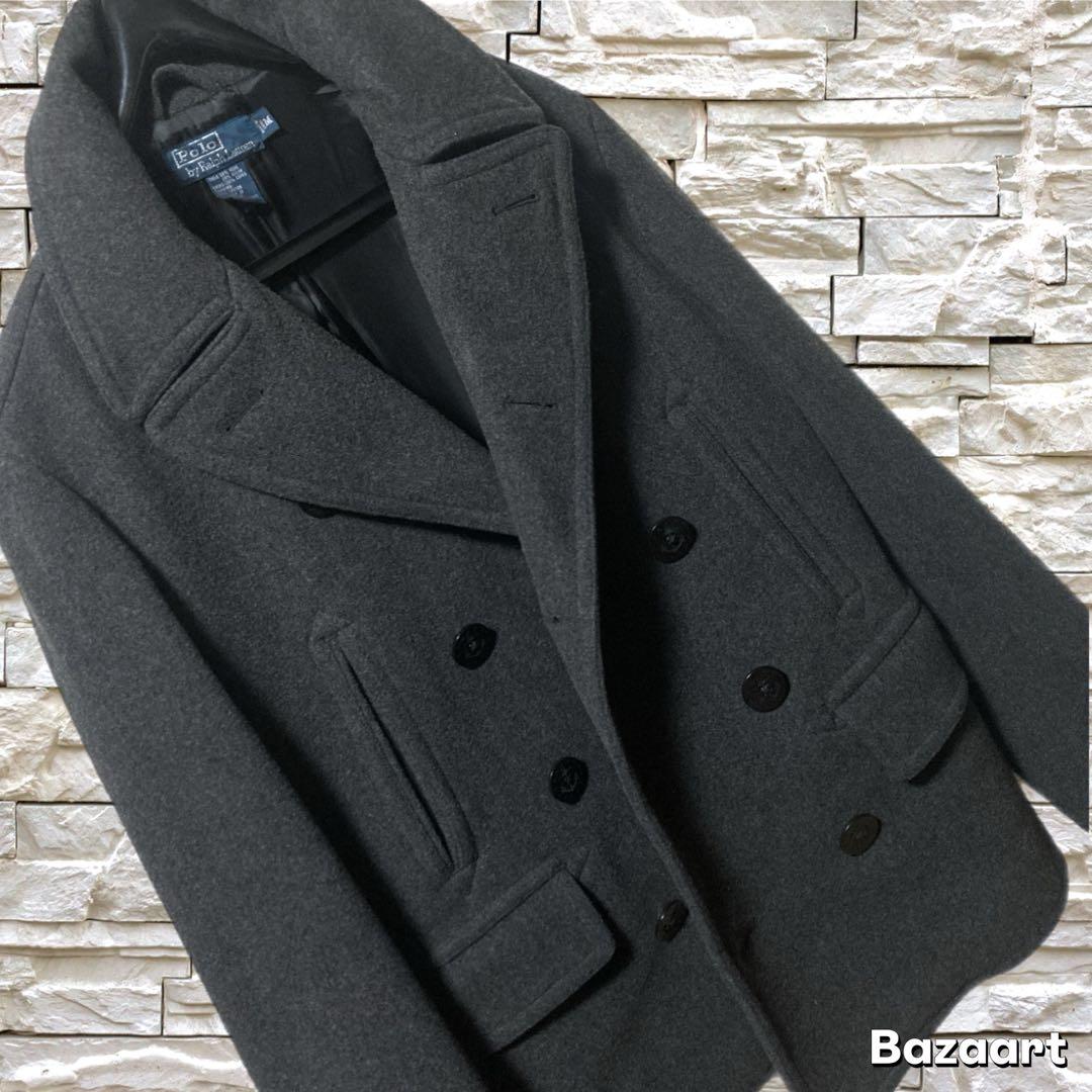 未使用級 超美品 ポロラルフローレン ピーコート