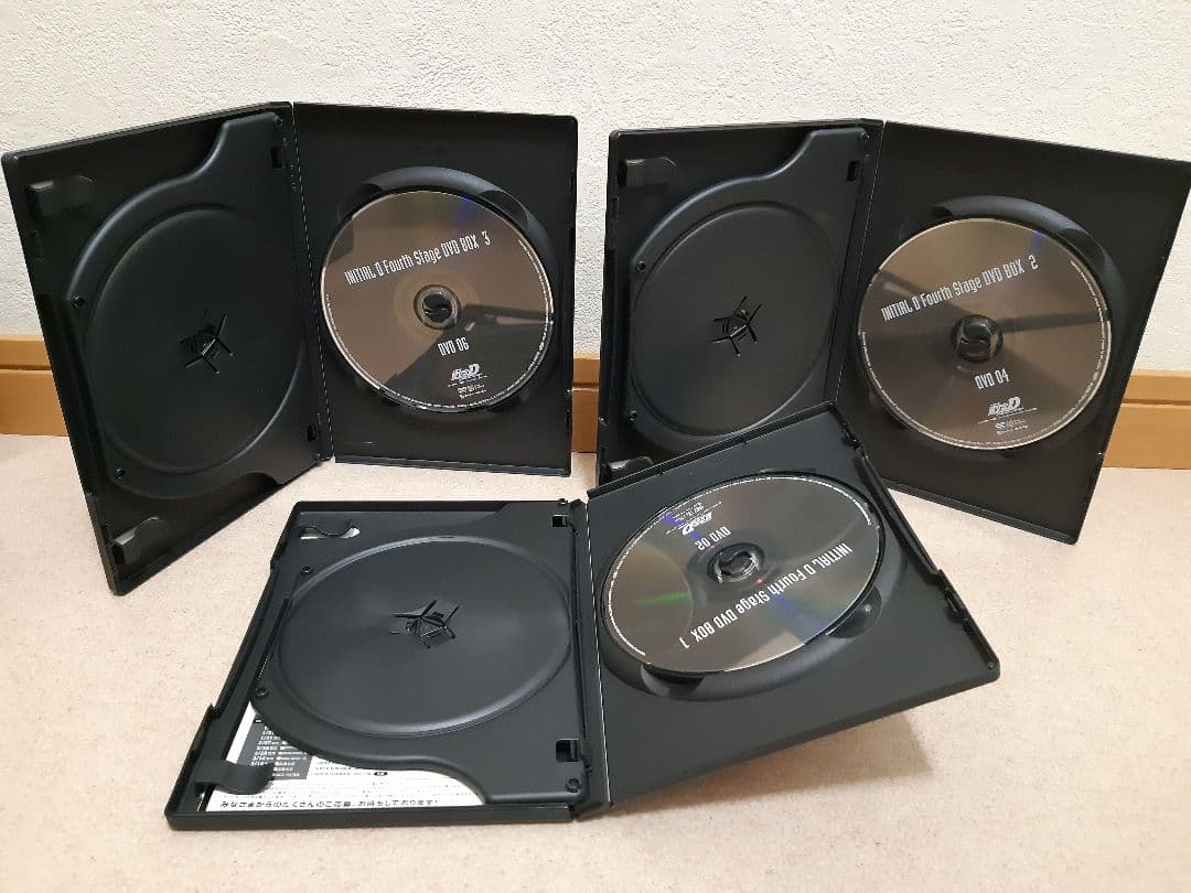 頭文字D Fourth Stage DVD-BOX　トミカ欠品