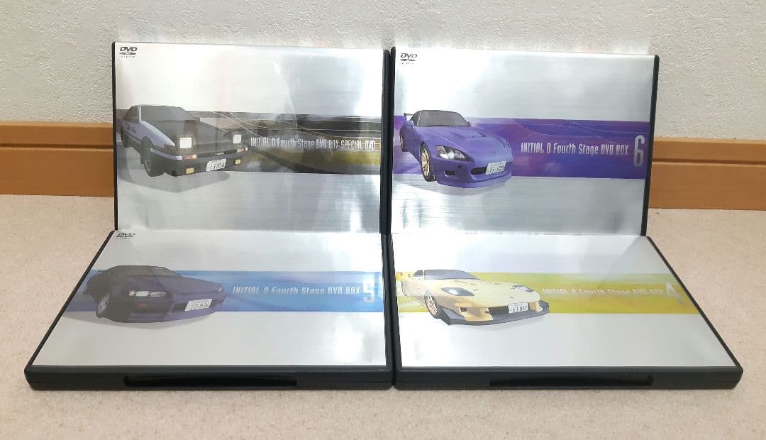 頭文字D Fourth Stage DVD-BOX　トミカ欠品