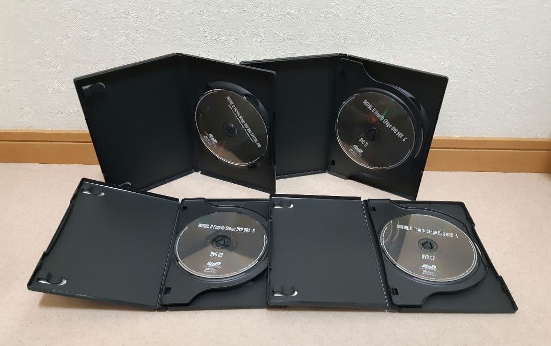 頭文字D Fourth Stage DVD-BOX　トミカ欠品