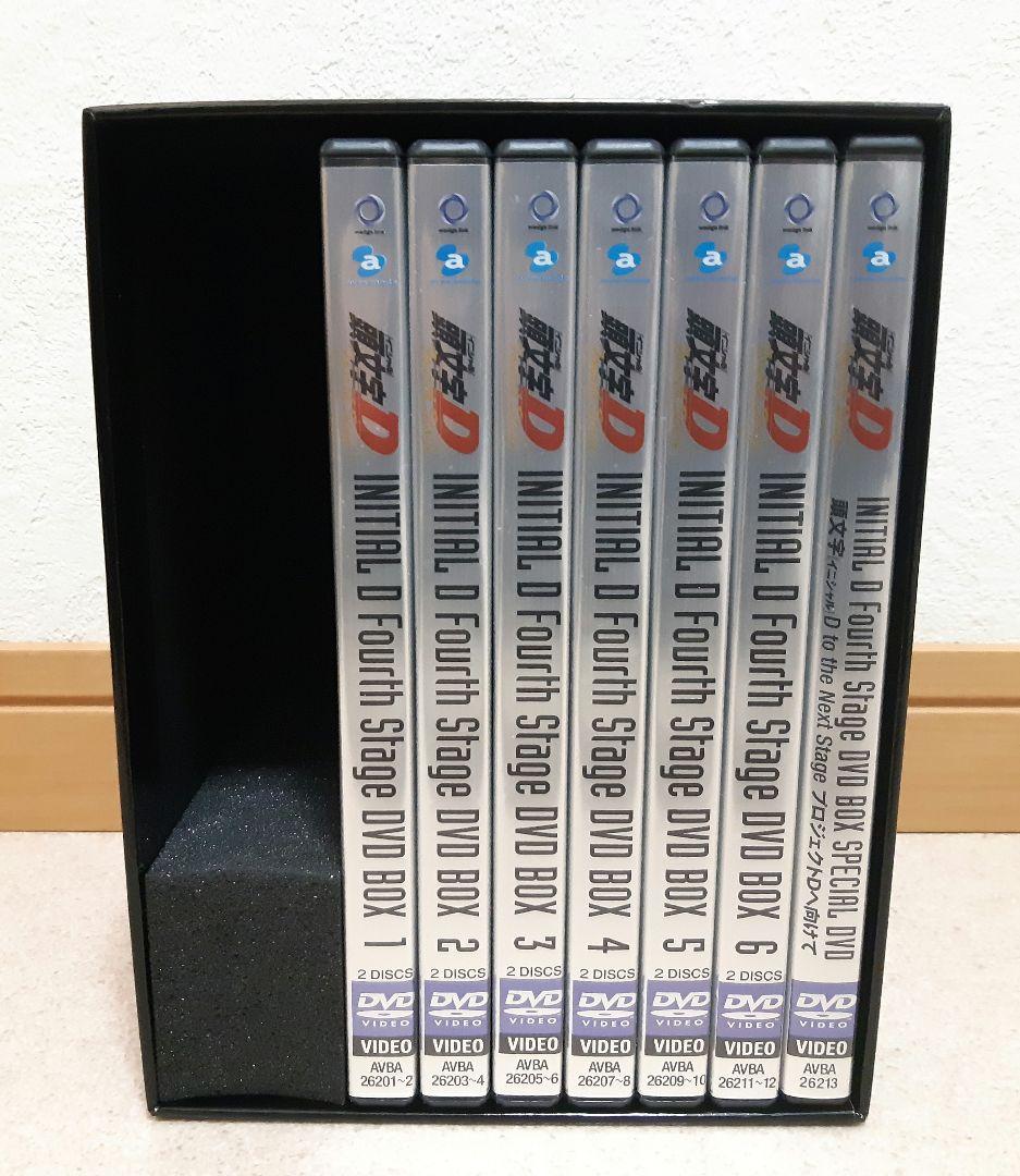 頭文字D Fourth Stage DVD-BOX　トミカ欠品