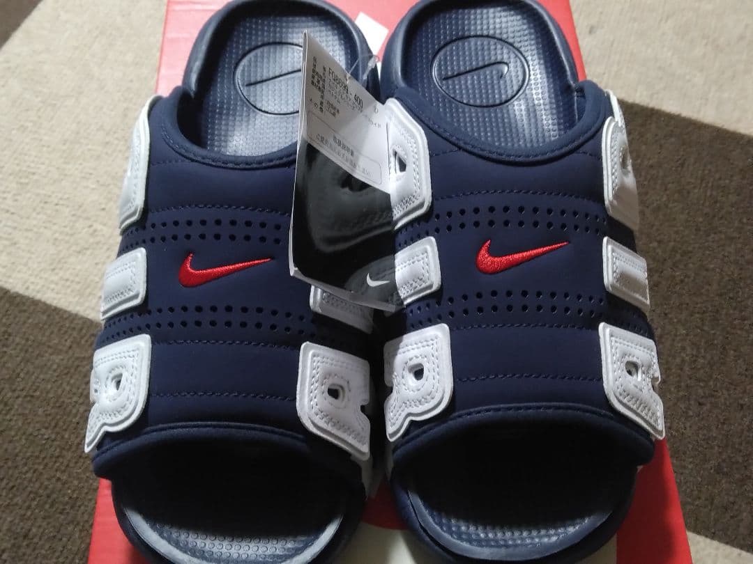 タ*リ様 新品 未使用 ナイキエア モアアップテンポ ネイビー　27cm