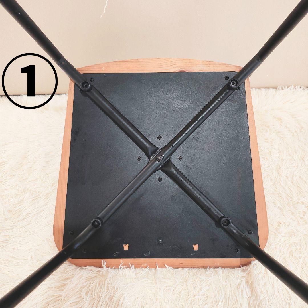 希少モデル　IKEA ANTNAS スタッキング ダイニングチェア 2脚セット