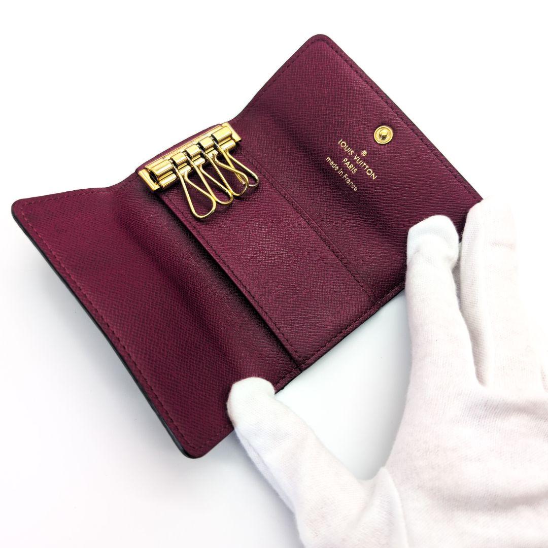 『極美品』ルイヴィトン　ミュルティクレ4 キーケース　フューシャ