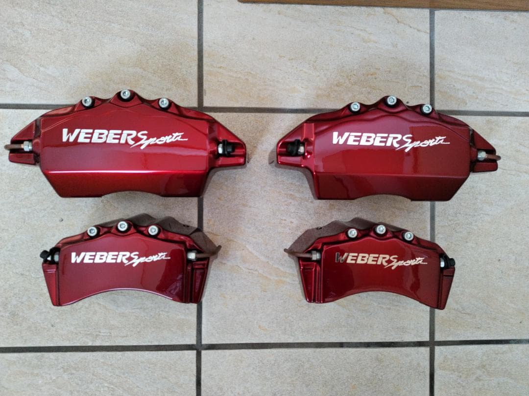 トヨタ86 ZN6 GT/Limited WEBERスポーツ キャリパーカバー