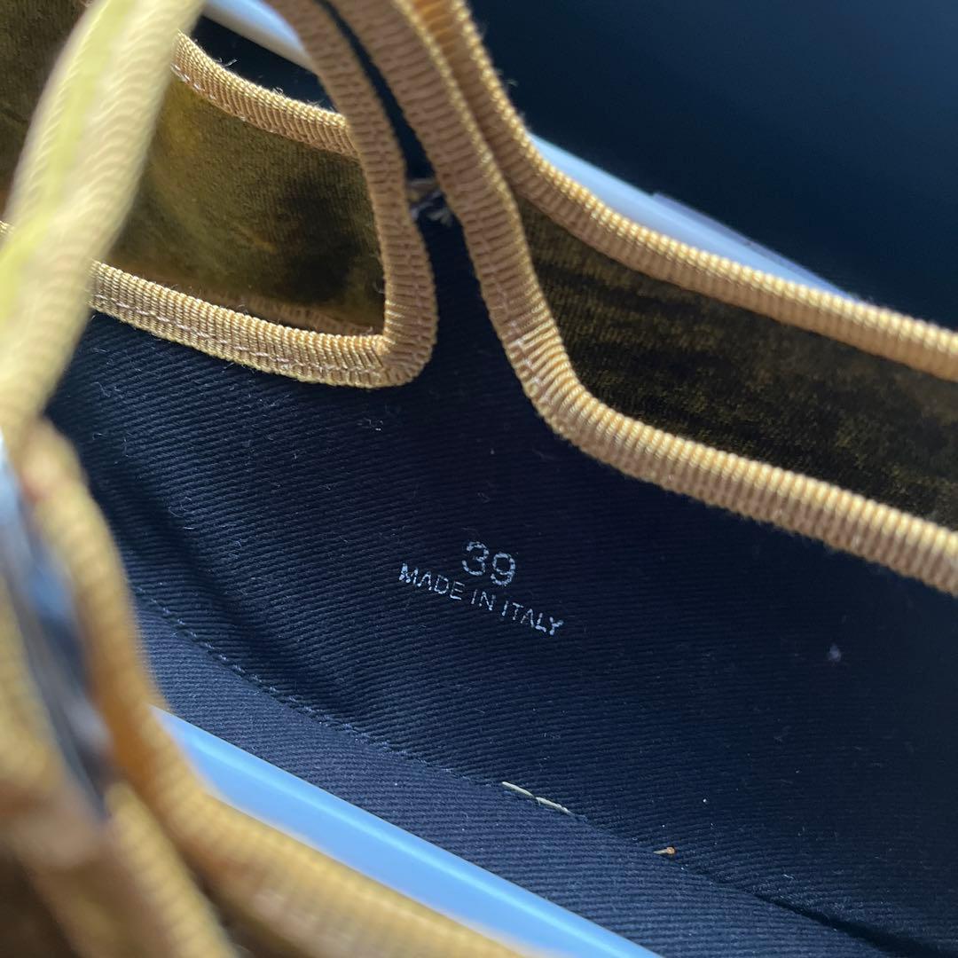 Sciuscia シューシャ MARYJANE MIMOSA 39 ベルベット