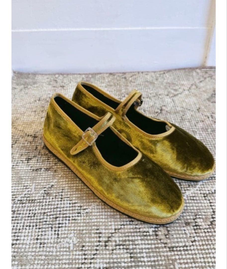 Sciuscia シューシャ MARYJANE MIMOSA 39 ベルベット