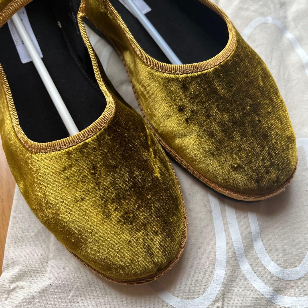 Sciuscia シューシャ MARYJANE MIMOSA 39 ベルベット