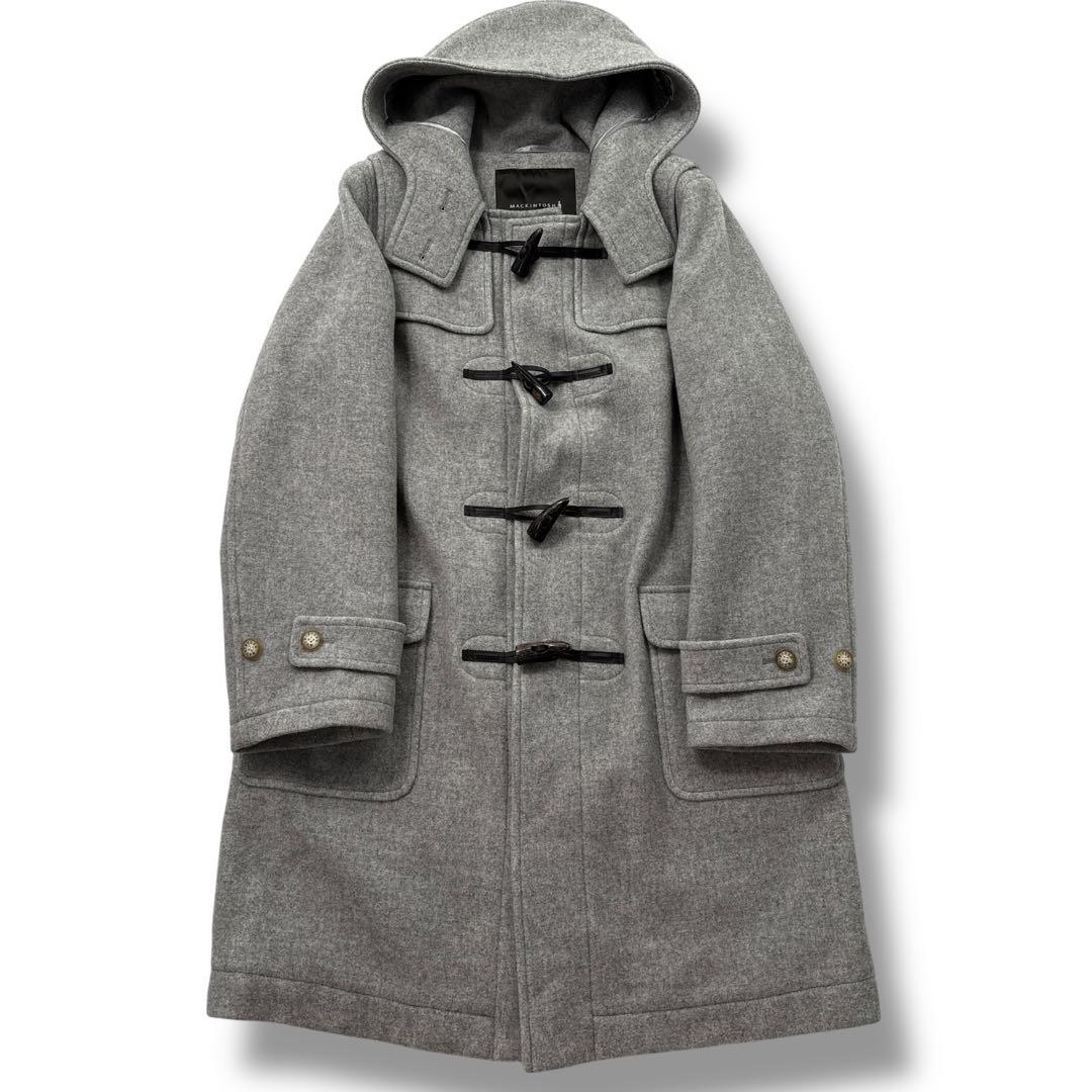 【極美品】マッキントッシュロンドン メルトンウール　ダッフルコート　ロング　48