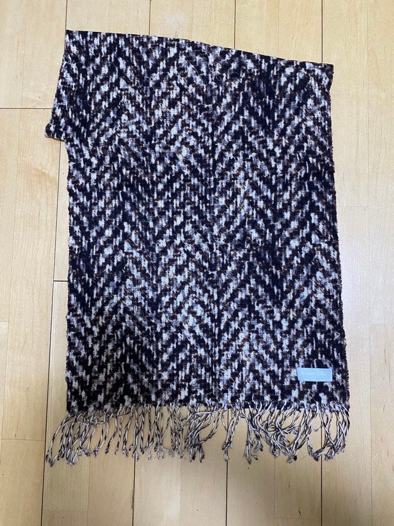 Joshua Ellis 100%カシミヤ ストール　英国製