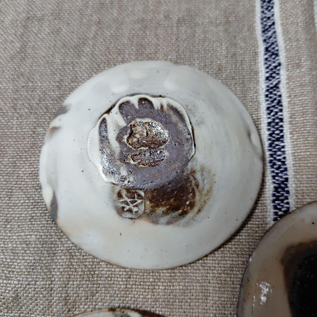 花岡隆　粉引　小皿　5枚セット