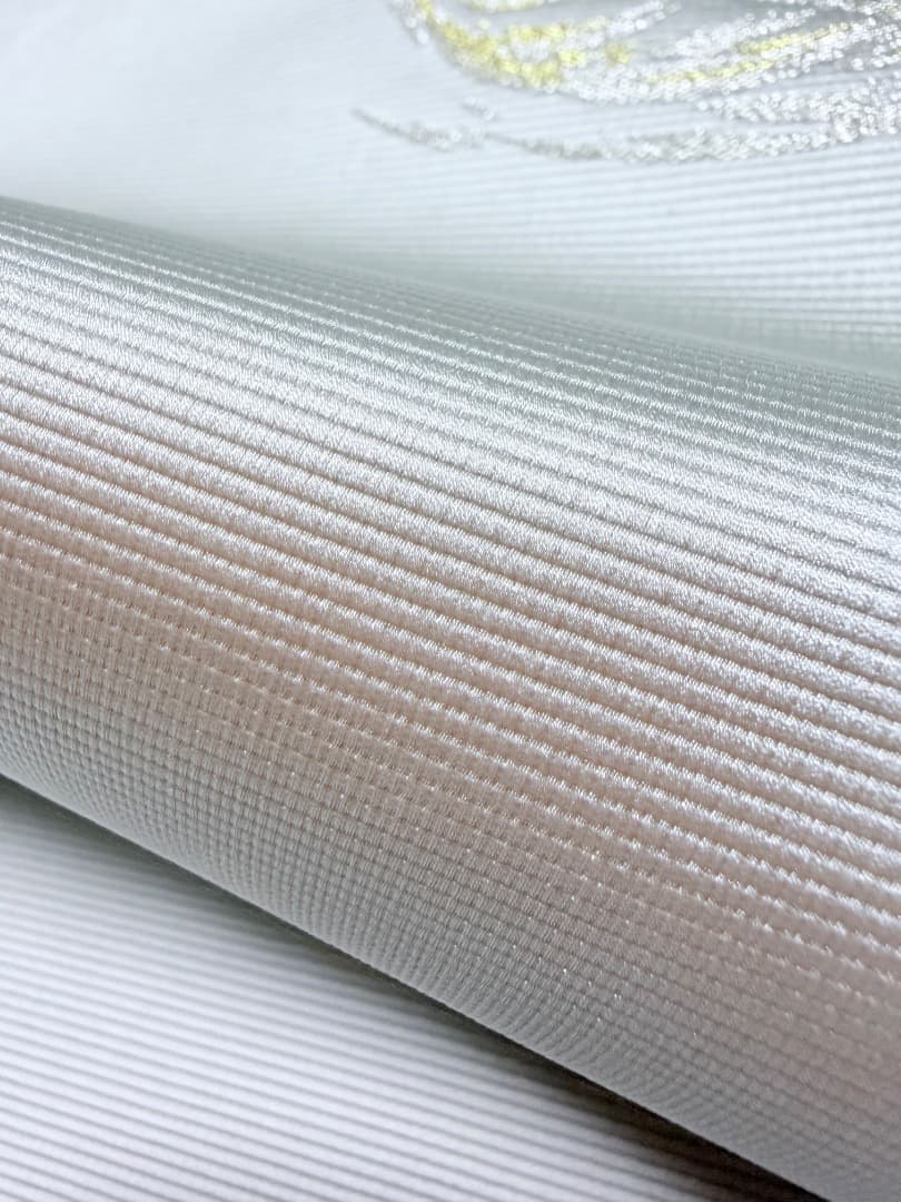 高級 袋帯 正絹 お太鼓柄 となみ織物 となみ帯 落款入 龍 ドラゴン 訪問着