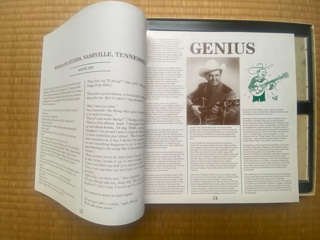 Merle Travis ５枚組CDボックス　豪華ブックレット付き