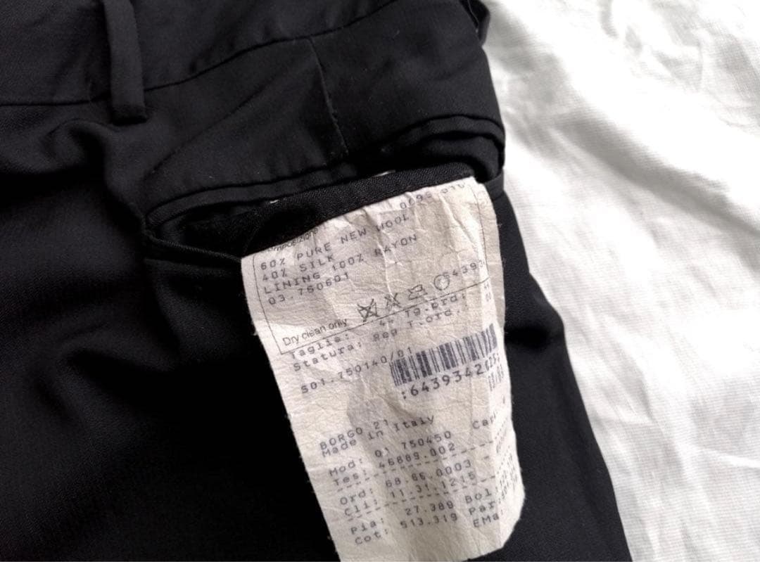 giorgio armani スラックス　イタリア製