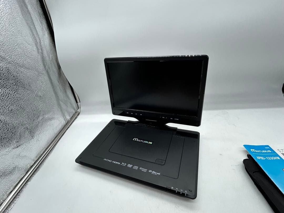 MATURUS ポータブルブルーレイプレーヤー APBD-1330HW
