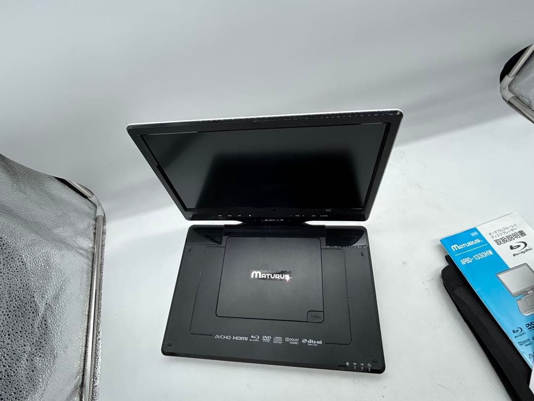 MATURUS ポータブルブルーレイプレーヤー APBD-1330HW