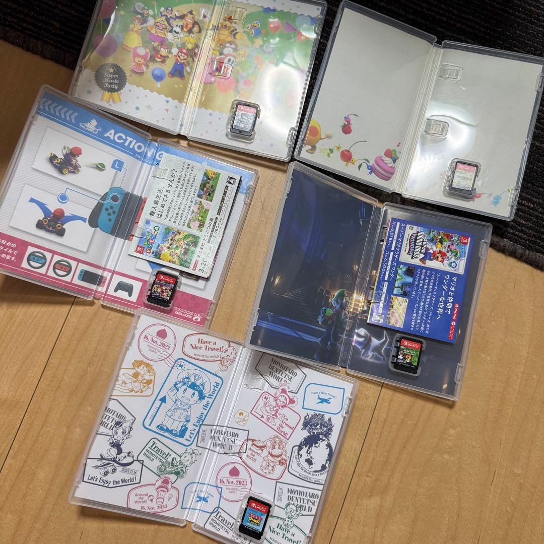 任天堂 Switch ソフト まとめ売り