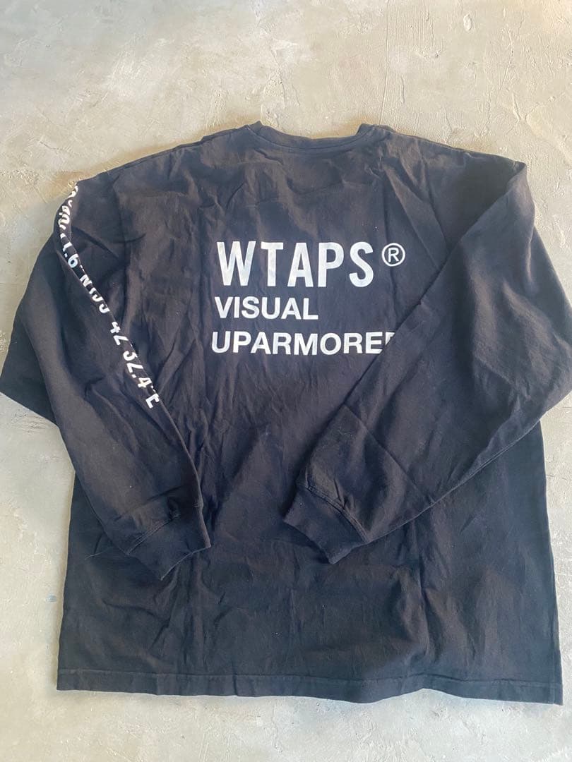 WTAPS ブラック 長袖カットソー　03 L