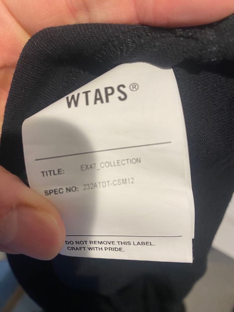 WTAPS ブラック 長袖カットソー　03 L