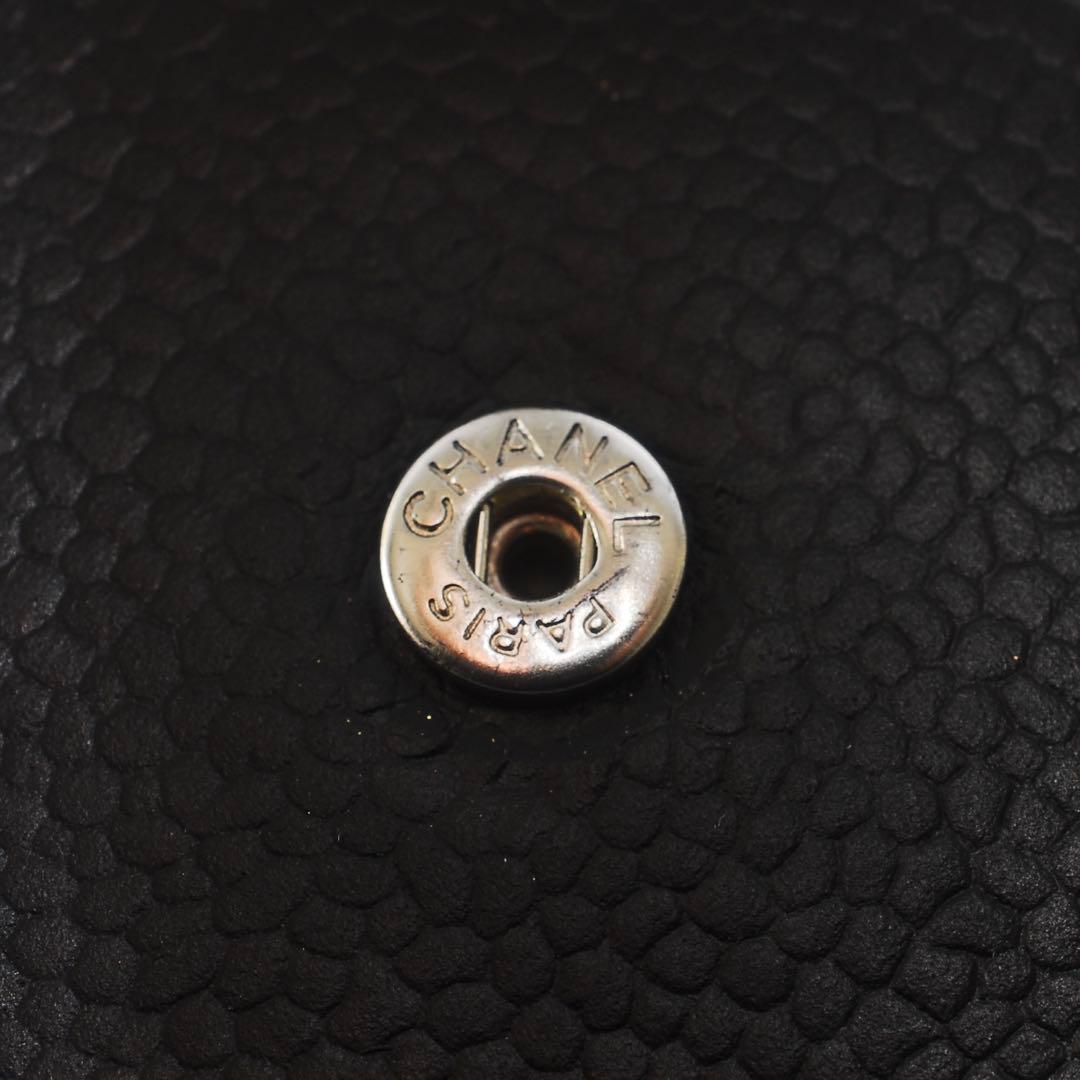 美品＊CHANEL＊シャネル＊キャビアスキン＊長財布＊フラップウォレット＊ココ