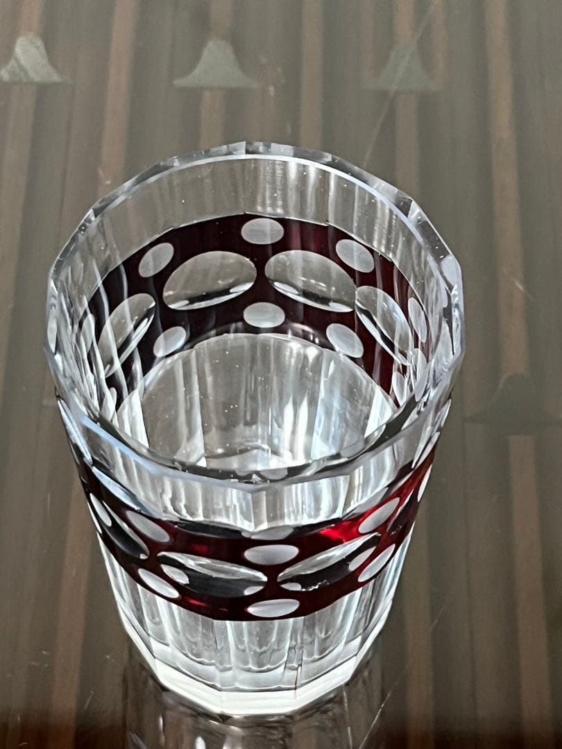 切子　タンブラー　グラス　2客