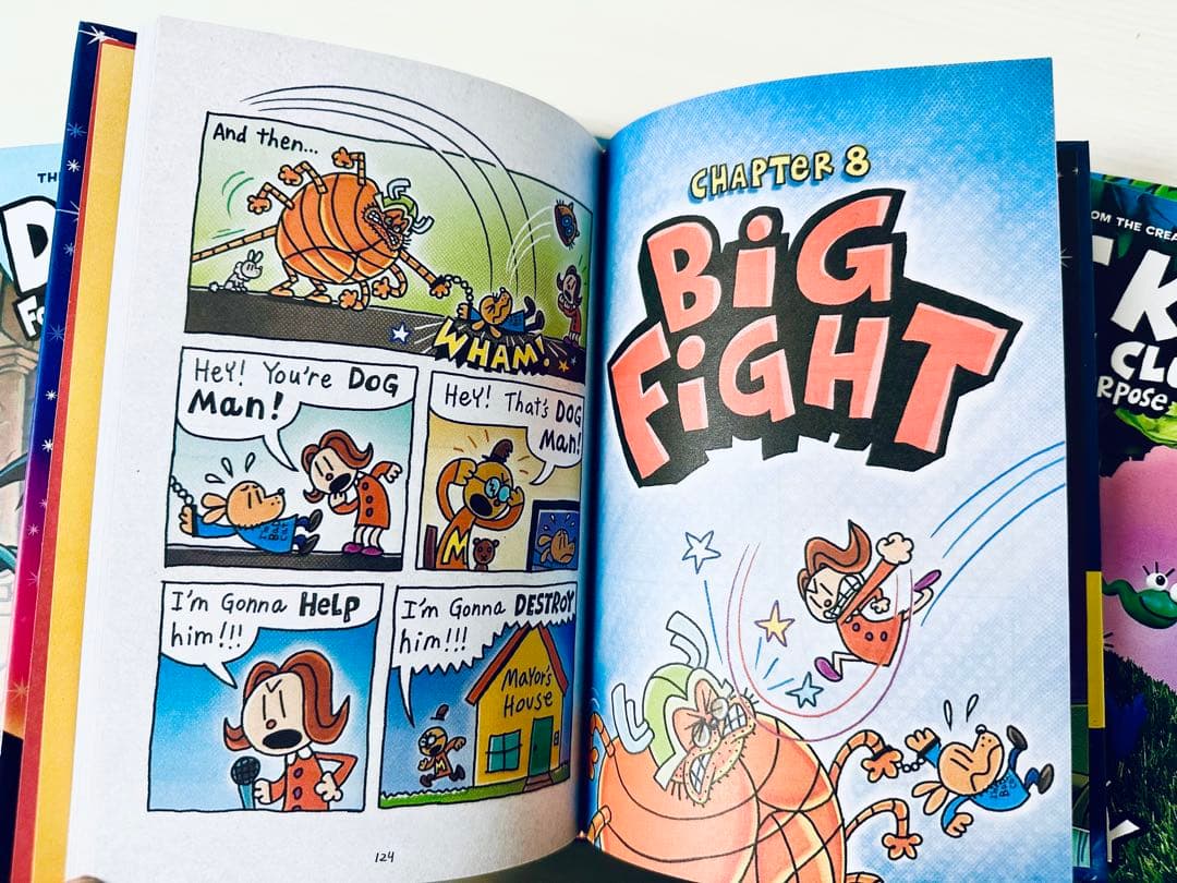 DogMan ドッグマン　17巻セット　マイヤペン対応　音源おまけ付き　英語漫画