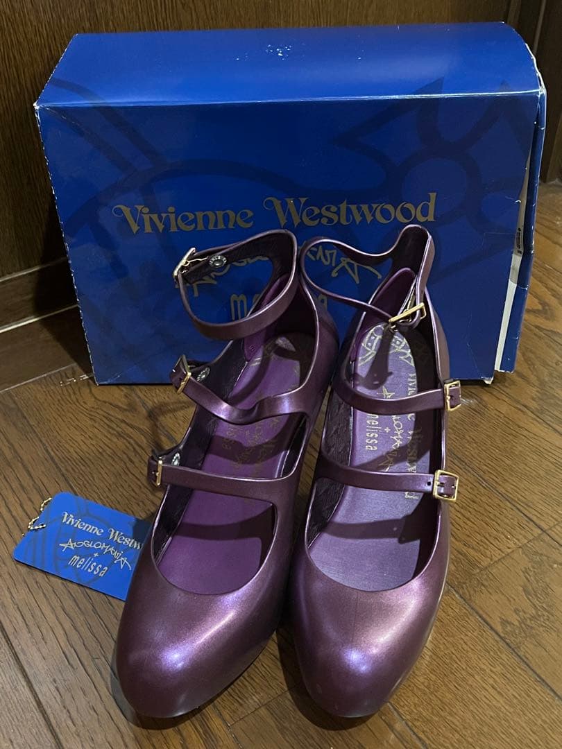 Vivienne Westwood メリッサ　三連ストラップ　UK5