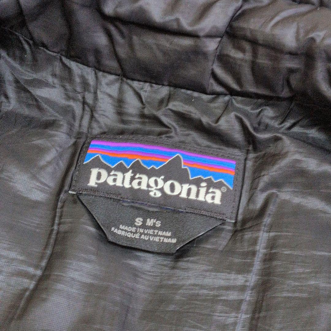 美品✨パタゴニア ナノパフベスト メンズ S ブラック 黒 ダウン