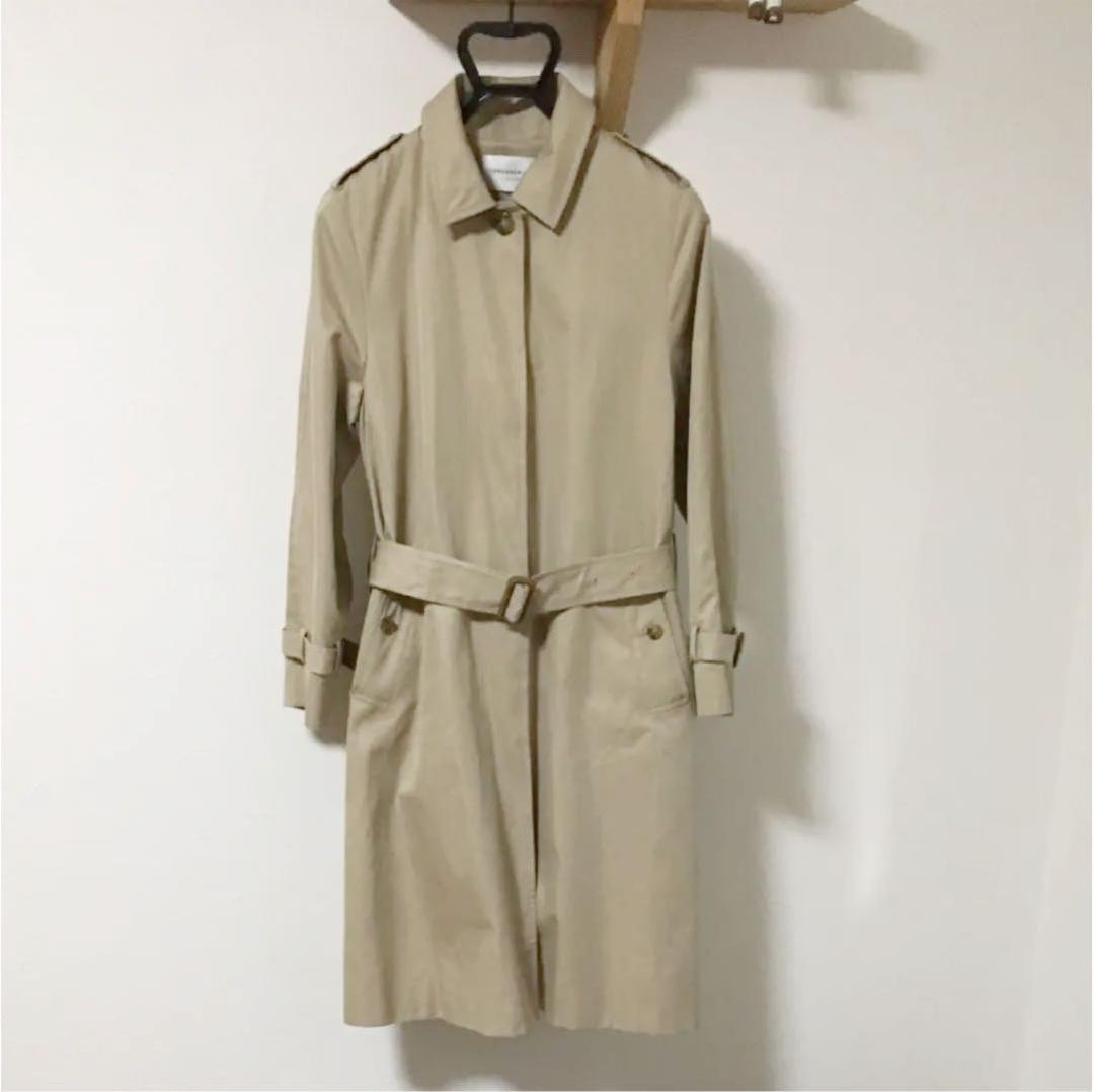 トゥモローランドのステンカラーコート　ライナー付き　ベージュ　36