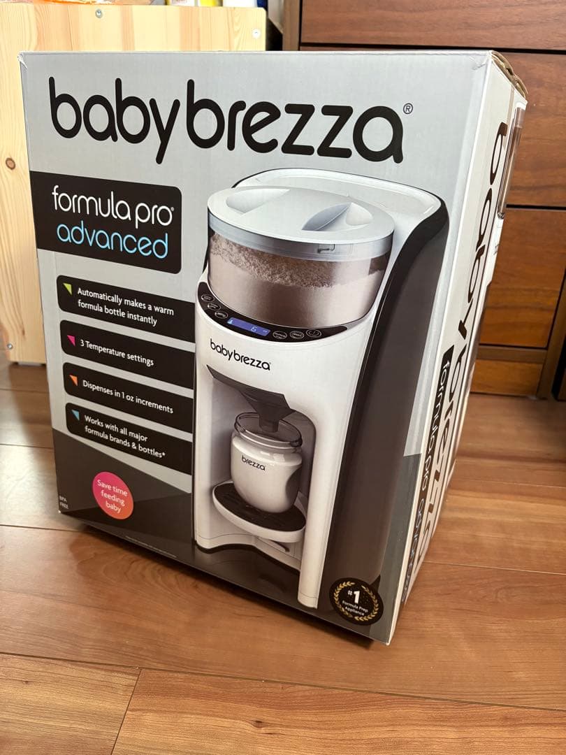 baby brezza 輸入自動調乳器 ホワイト/ブラック
