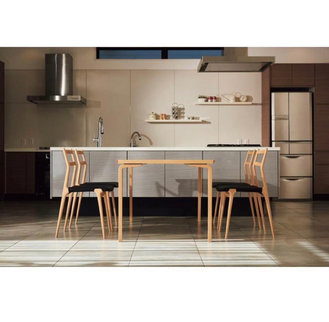 インパラチェア　ダイニングチェア①と③の2脚セット