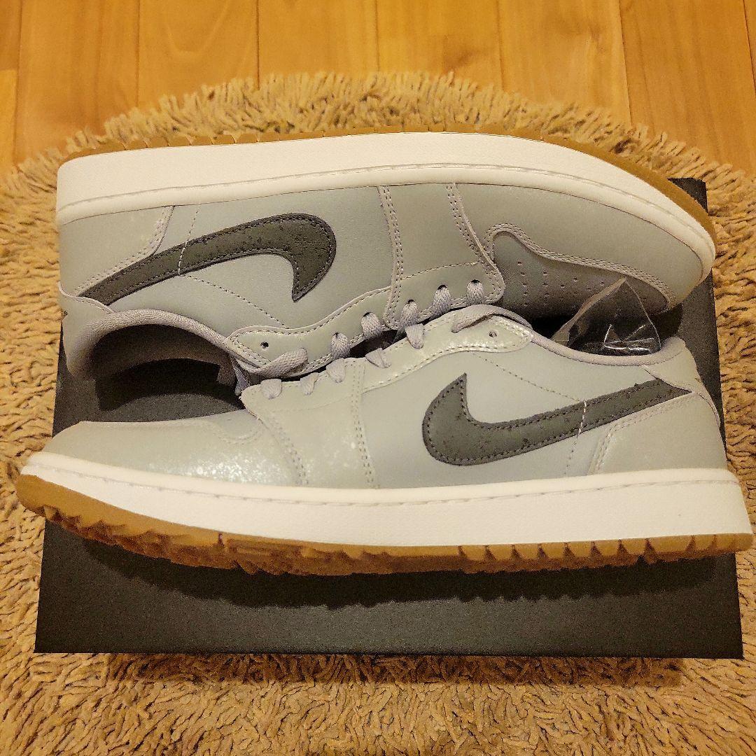 シューズ(男性用) Nike Air Jordan 1 Low Golf Wolf Grey Gum